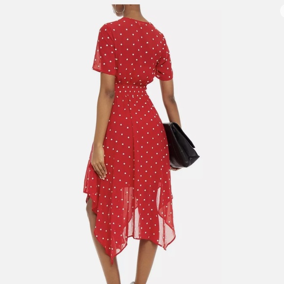 Maje red dress size 40 - Picture 3 of 8